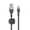 Belkin Kabel BoostCharge USB-A do Lightning silikonowy 3m, niebieski